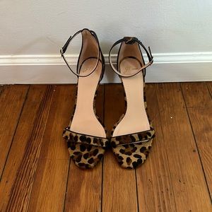 J.Crew Haircalf Heeled Sandals